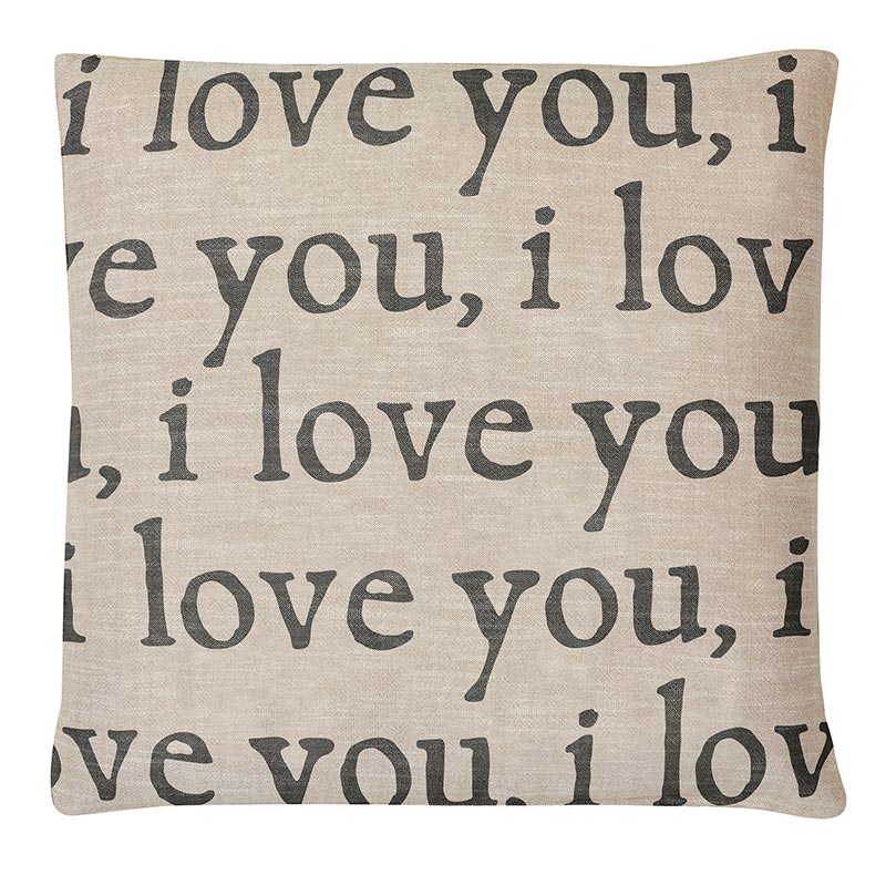 Creative Brands I Love You Square Pillow