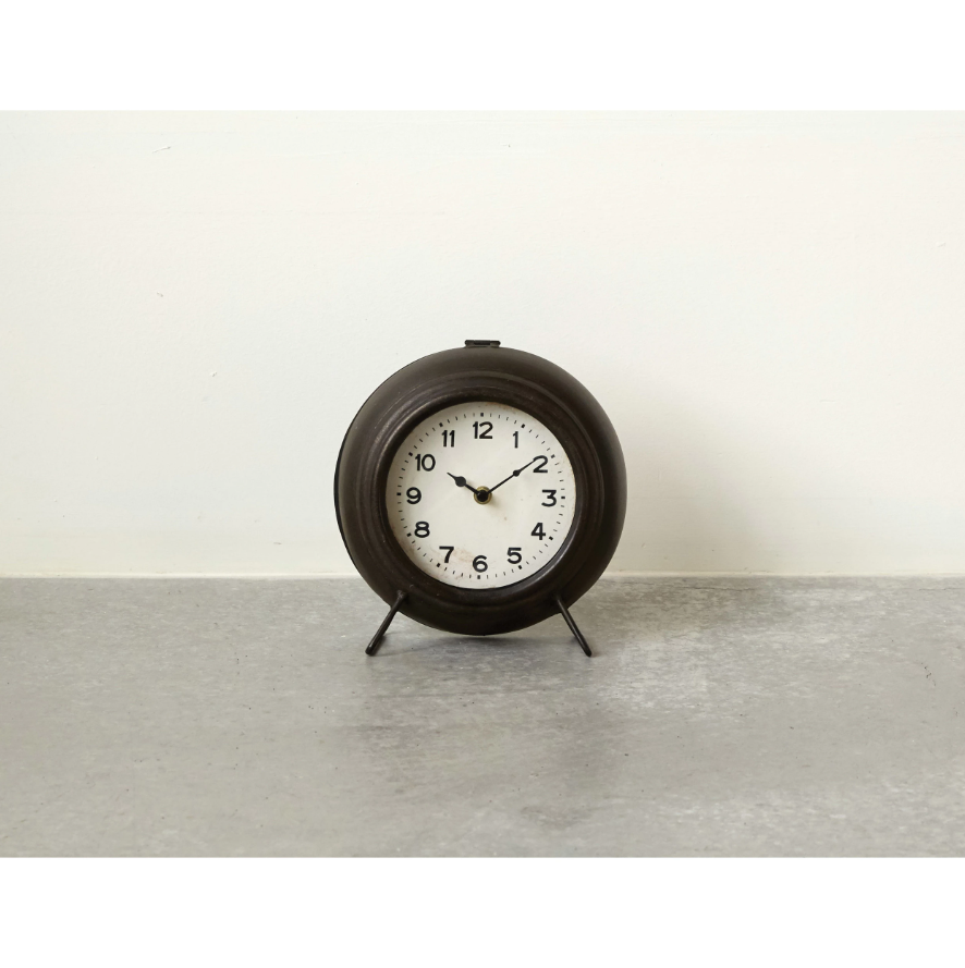 Creative Co-Op Metal Mantel Clock