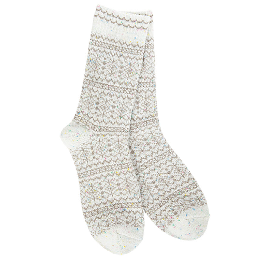 Worlds Softest Socks - Holiday Confetti Crew Holiday Confetti