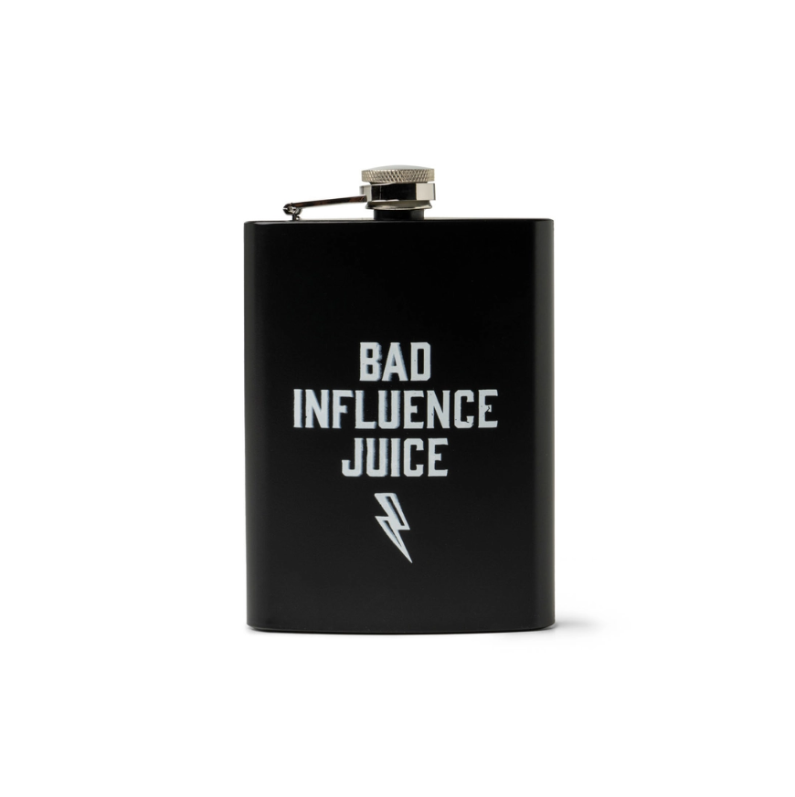 Bunkhouse On the Rockies Stainless Steel Flask Bad Influence Juice