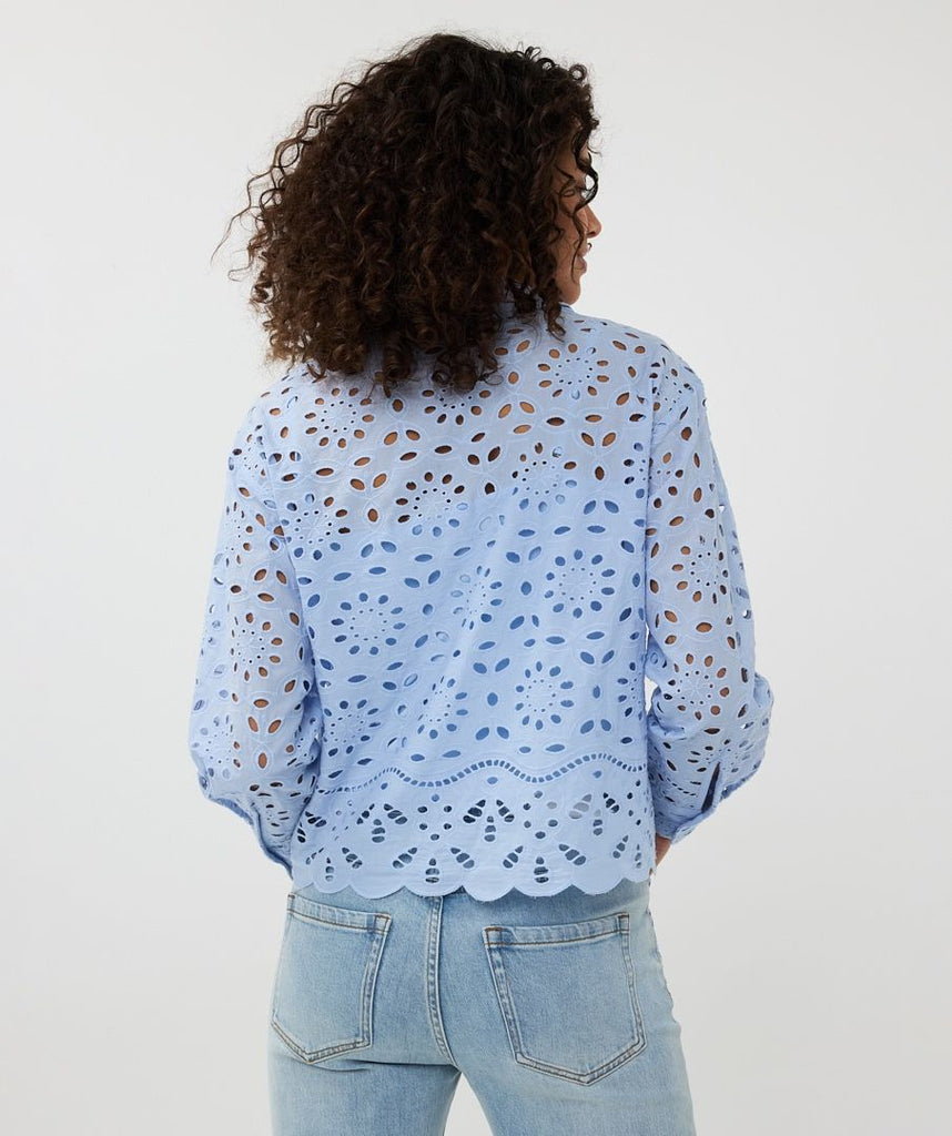 Esqualo Anglaise Embroidery Blouse