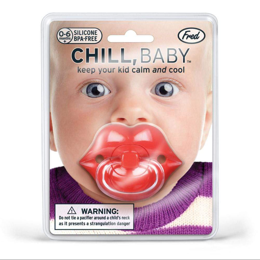 Fred & Friends Chill Baby Lips Pacifier