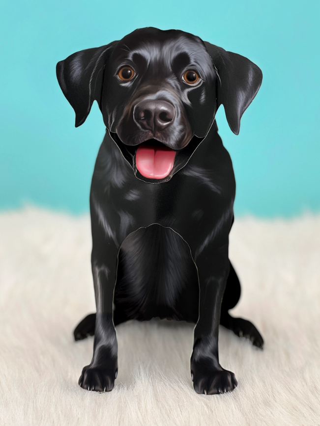 FreshCut Paper Pop Up-Pets Black Lab