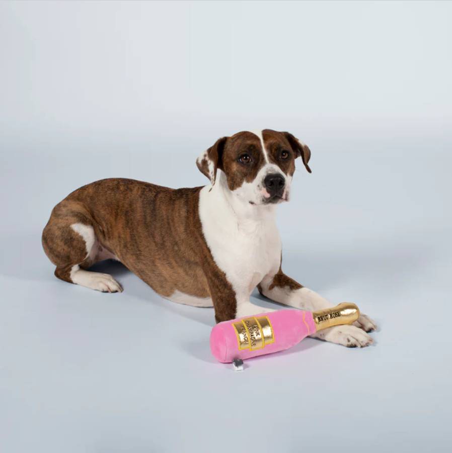 PetShop Mutt Rosé Dog Toy
