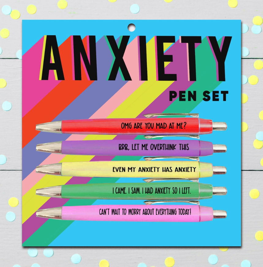 Fun Club Anxiety Pen Set