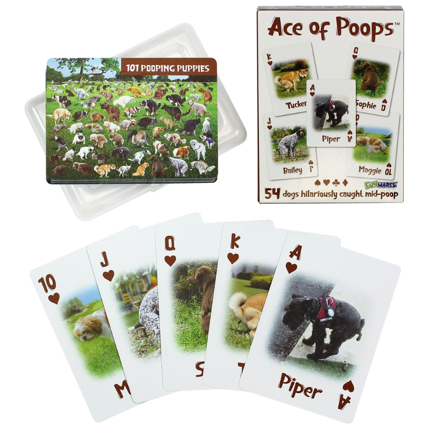 Funware Ace of Poops Deck of Cards