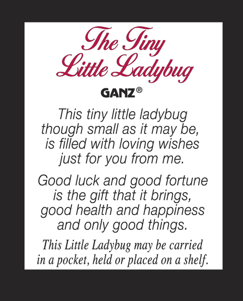 Ganz Little Lady Bug Charm