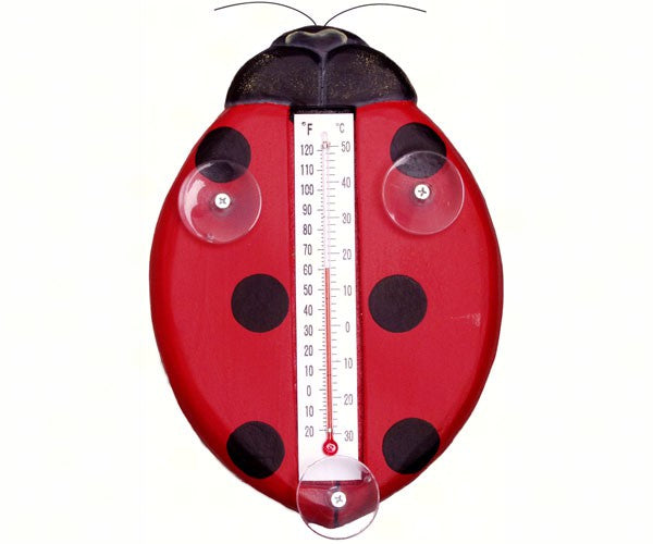 Gift Essentials Window Thermometer Ladybug