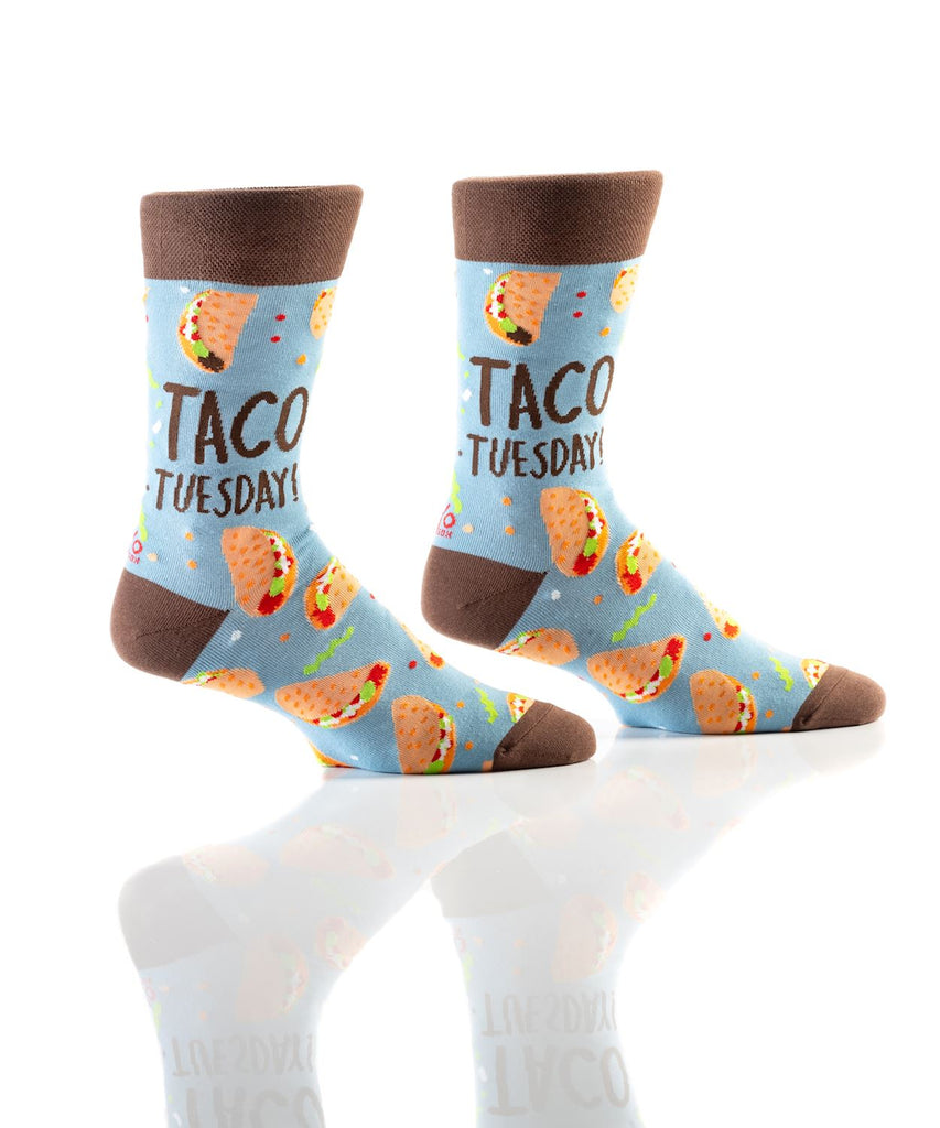 Yo Sox Taco Tuesday Crew Socks