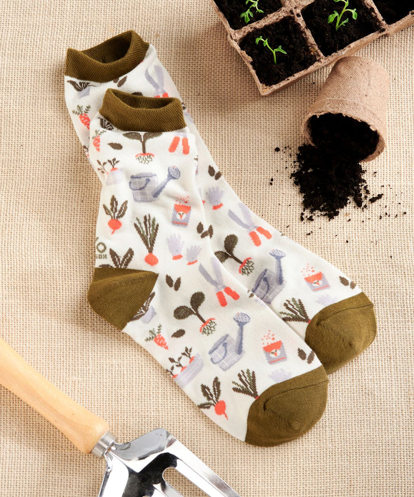 Yo Sox Gardenning Women's Crew Socks