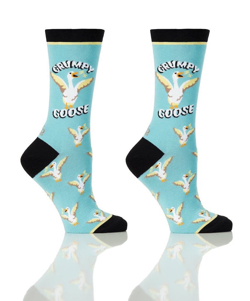 Yo Sox Grumpy Goose Women's Crew Socks