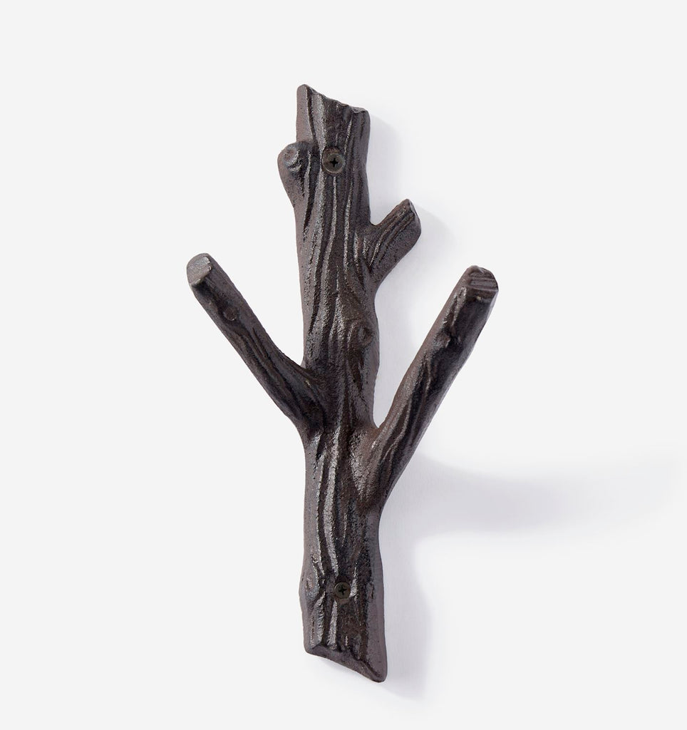 Giftcraft Tree Branch Cast Iron 3-Hook