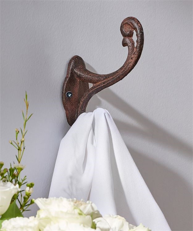 cast iron plant hanger hook Cast Iron Wall Hook – Daisy Trading Co