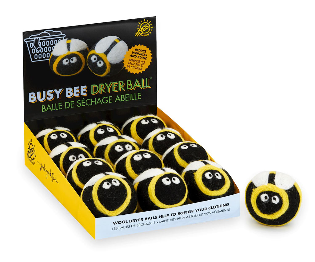 Busy Bee Wool Dryer Ball