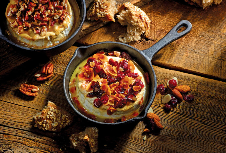 Gourmet Village Cranberry &  Almond Brie Skillet