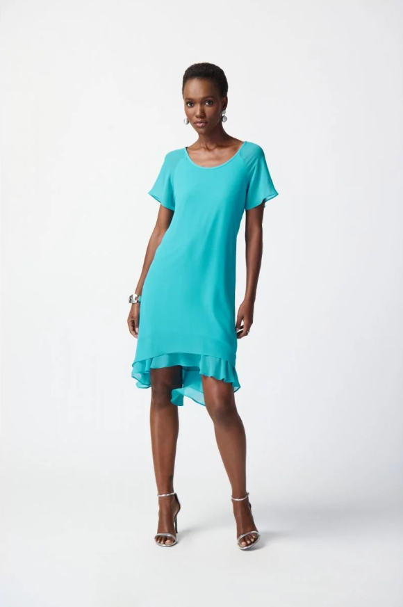 Joseph Ribkoff Layered Trapeze Dress Daisy Trading Co. Joseph Ribkoff Layered Trapeze Dress Daisy Trading Co.