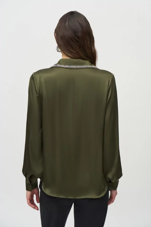 Joseph Ribkoff Satin Blouse