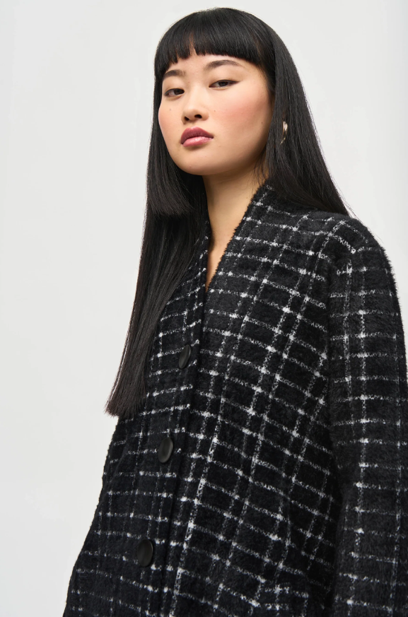 Joseph Ribkoff Windowpane Coat