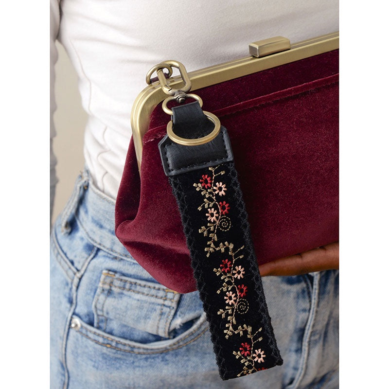 Joy Susan Easy Find Wristlet Keychain