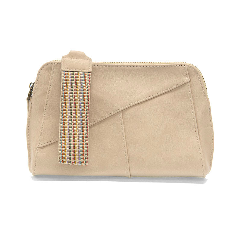 Joy Susan Gigi Crossbody with Woven Wristlet Strap Cotton