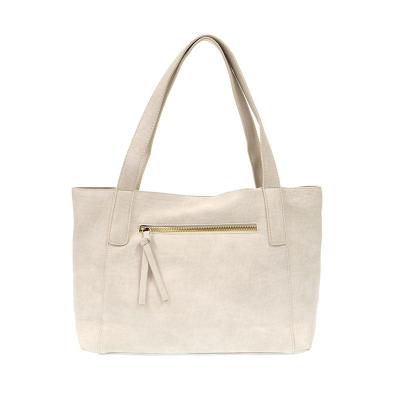 Joy Susan Lottie Medium Tote White