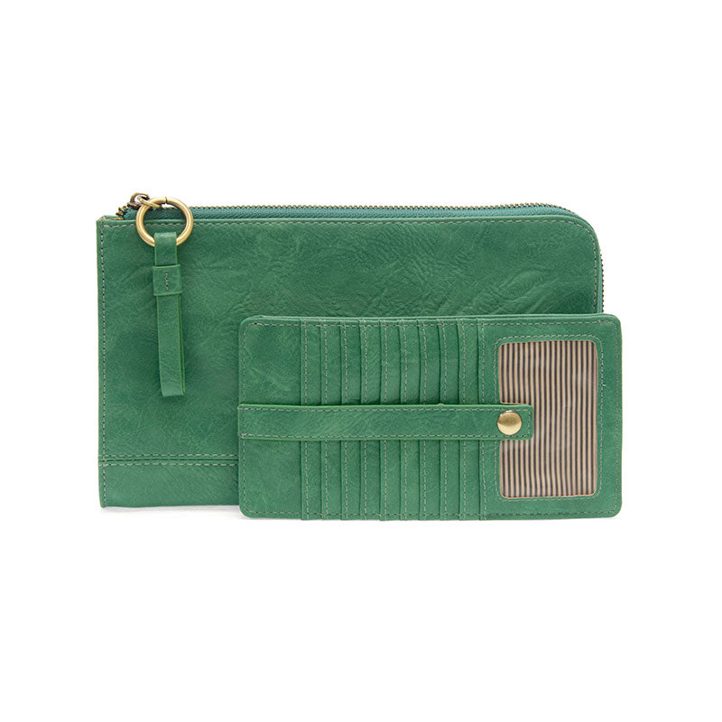 ゆかりん Joy Susan Karina Wristlet Wallet | Vegan Leather at Daisy Jane's