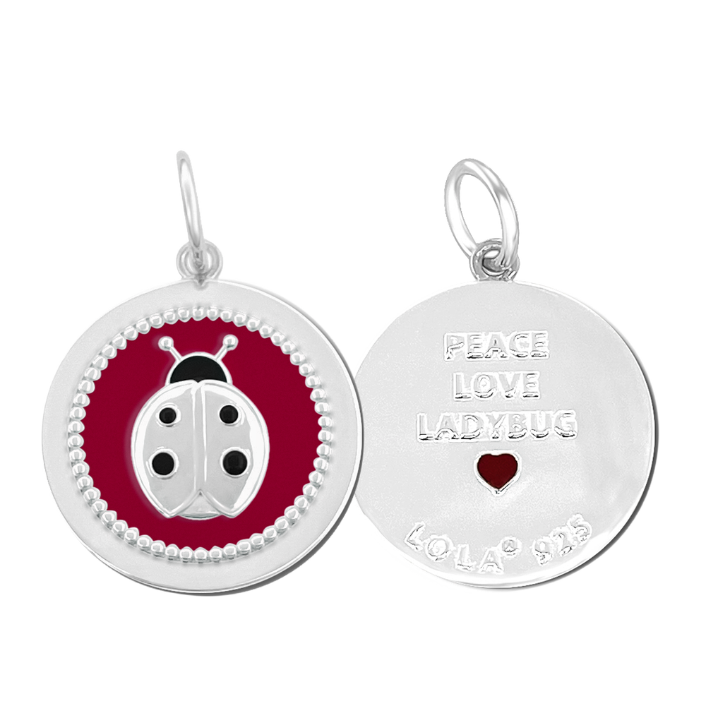 LOLA® Ladybug Pendant Silver Pendant