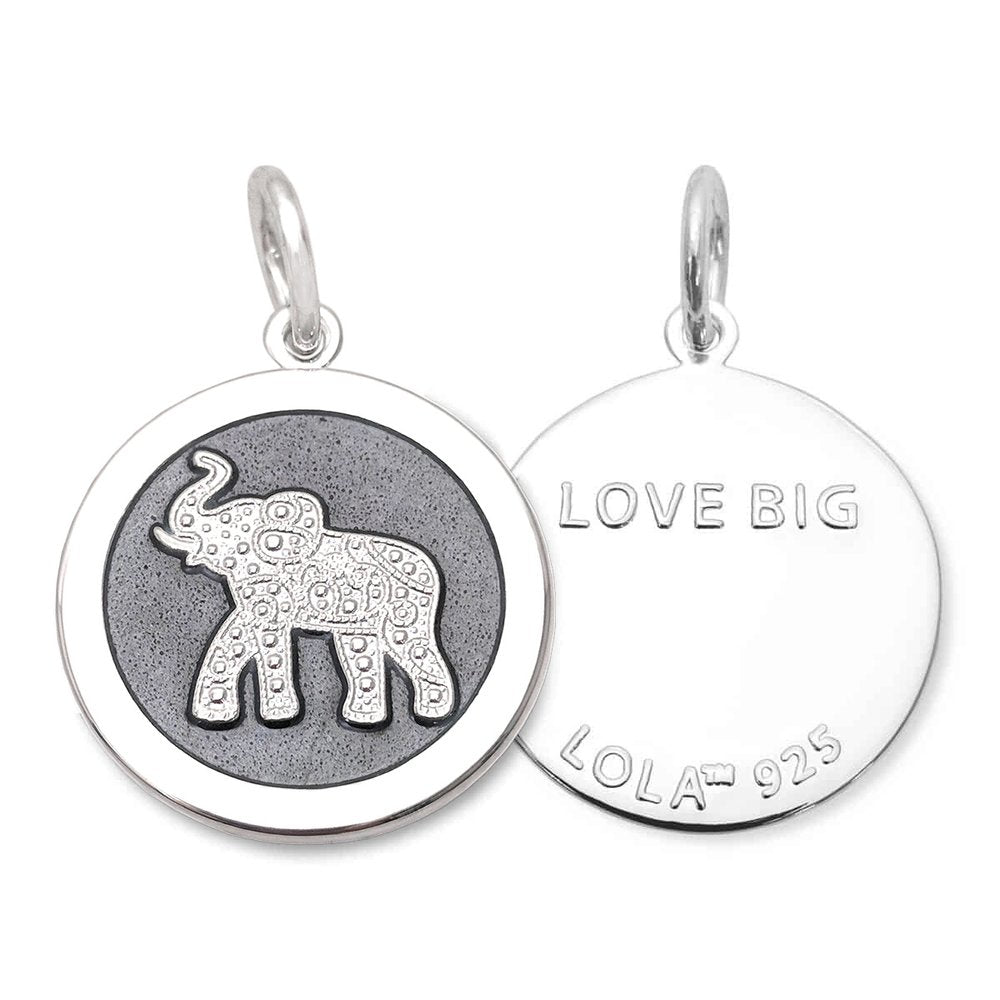 LOLA® Elephant Silver Pendant