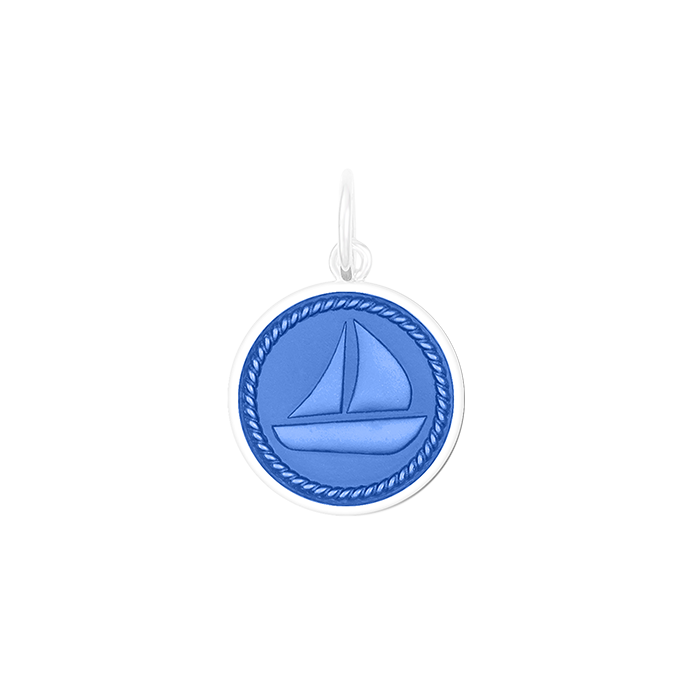 LOLA® Sailboat Pendant Periwinkle