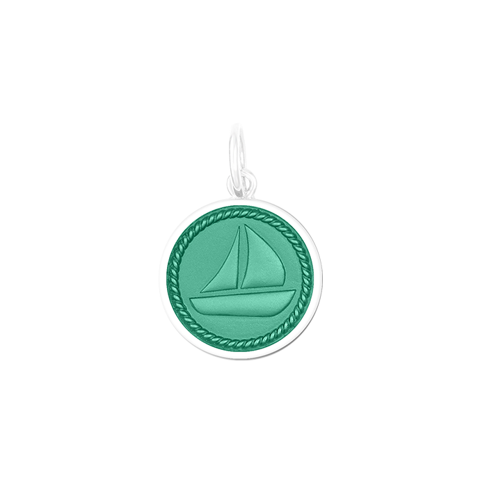 LOLA® Sailboat Pendant Seafoam