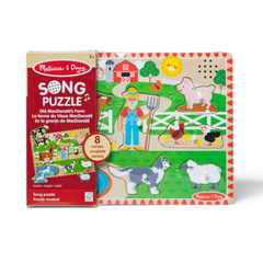 Melissa & Doug Old MacDonald's Farm Song Puzzle - 8 Pieces