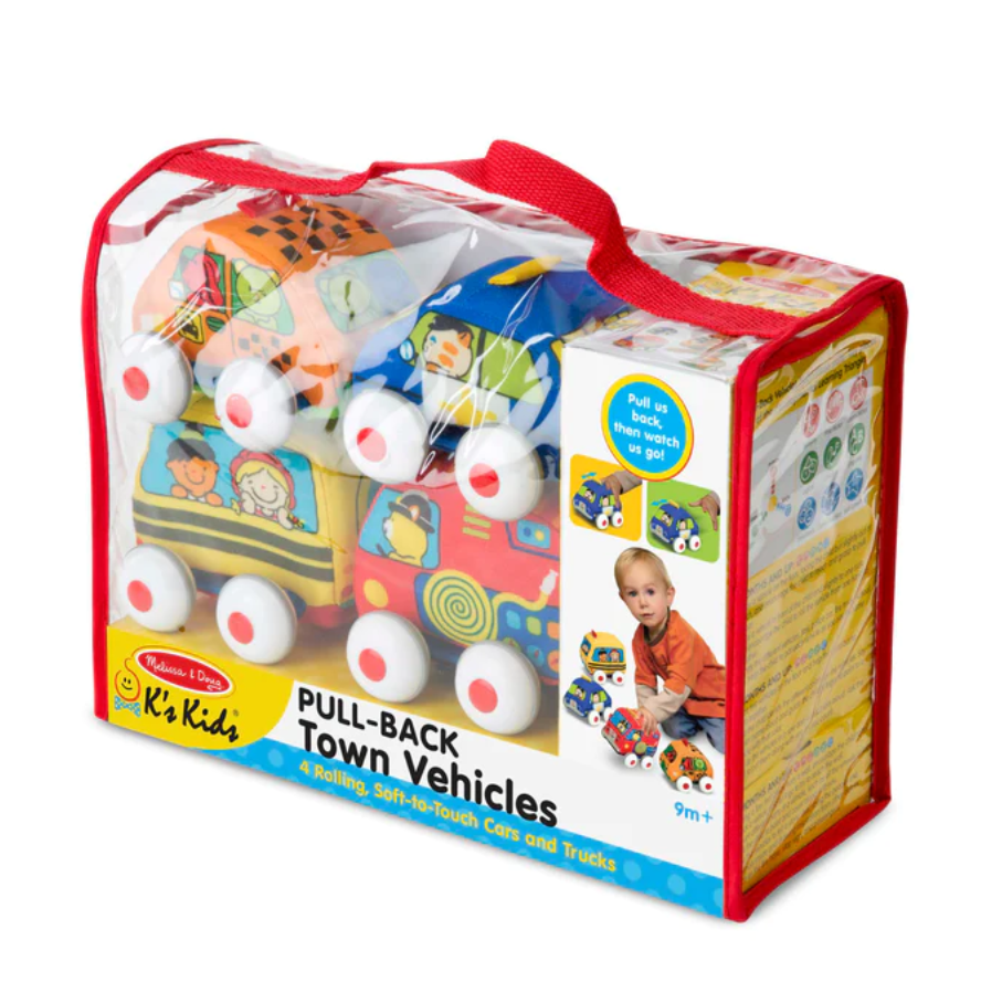 Melissa & Doug Pull-Back Vehicles Baby & Toddler Toy