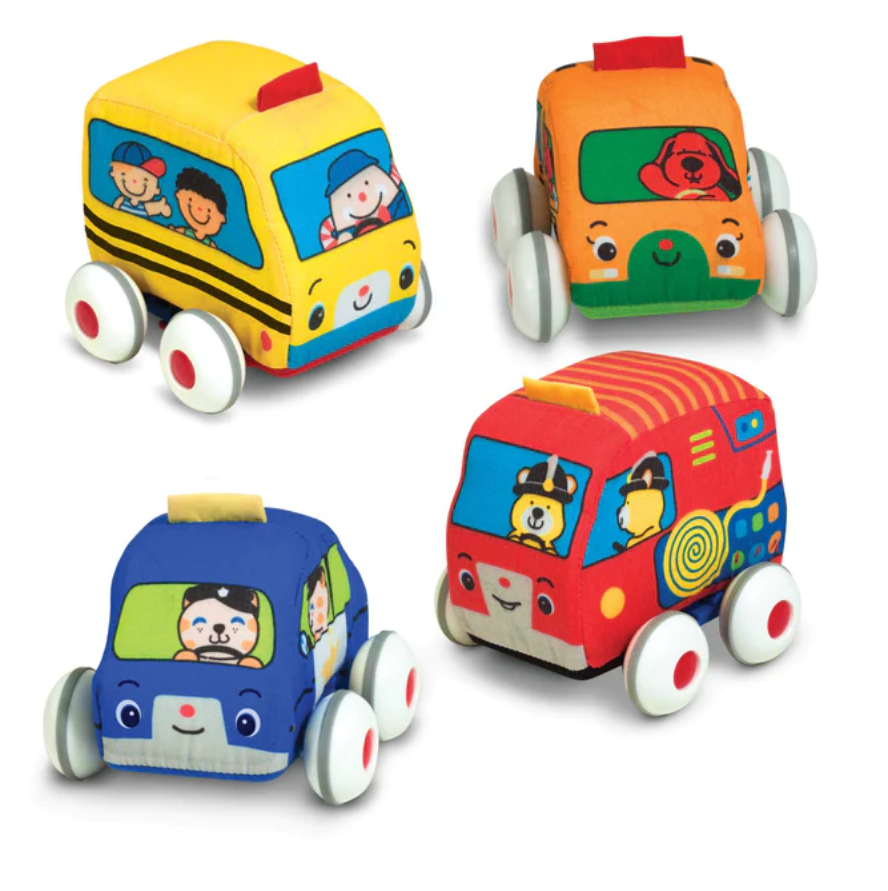 Melissa & Doug Pull-Back Vehicles Baby & Toddler Toy