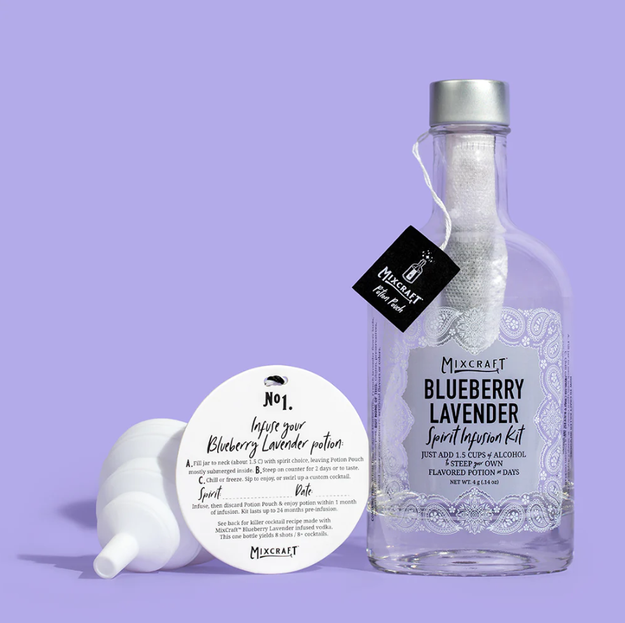 Mixcraft Blueberry Lavender Spirit Infusion Kit