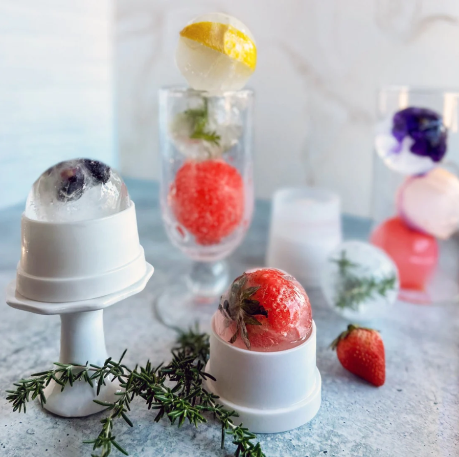 Crystal Baller Ice Sphere Mold Set of 2 – MixCraft