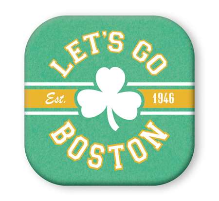 My Word Signs New England Sports Coaster Celtics