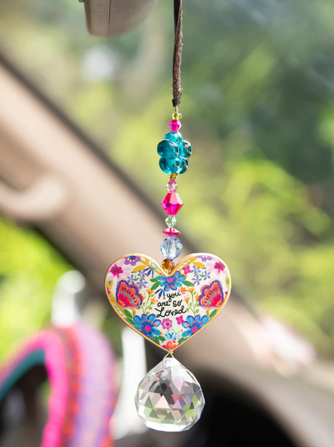 Natural Life Sun Catcher Car Charm