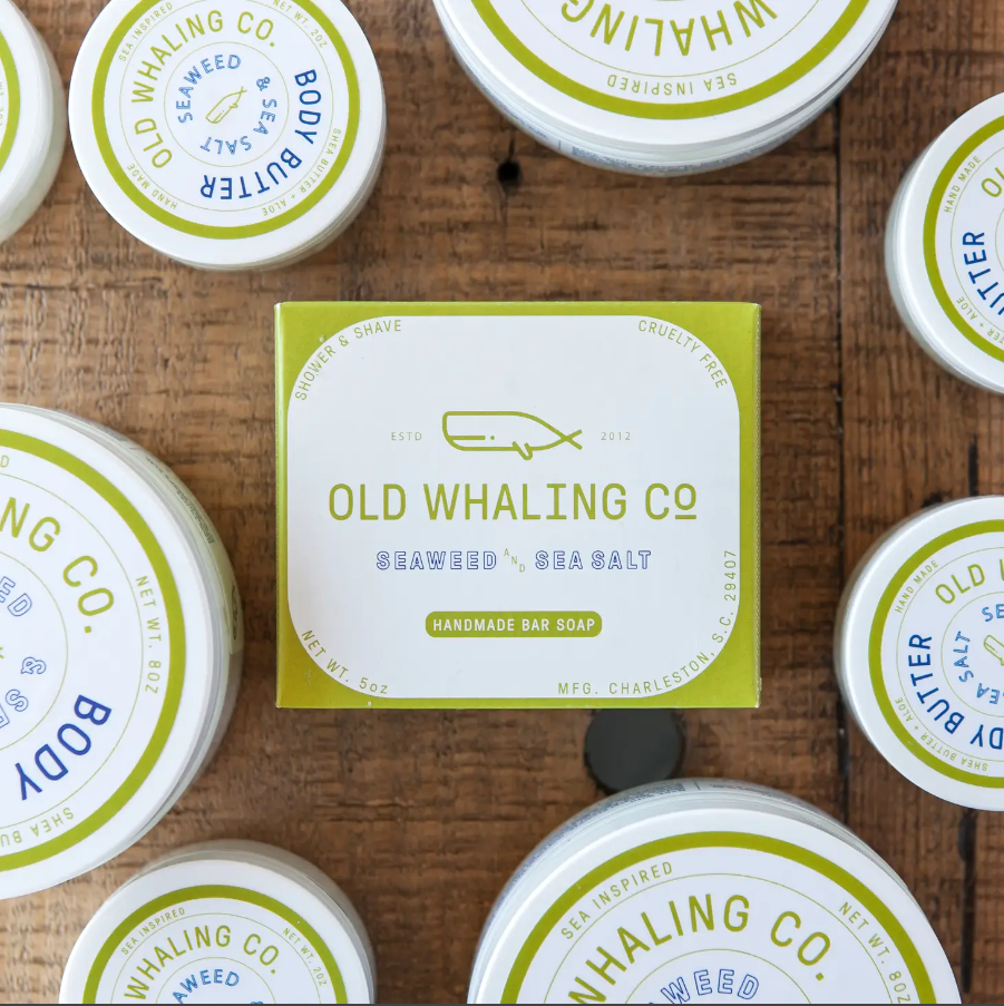 Old Whaling Co. Seaweed & Sea Salt Bar Soap