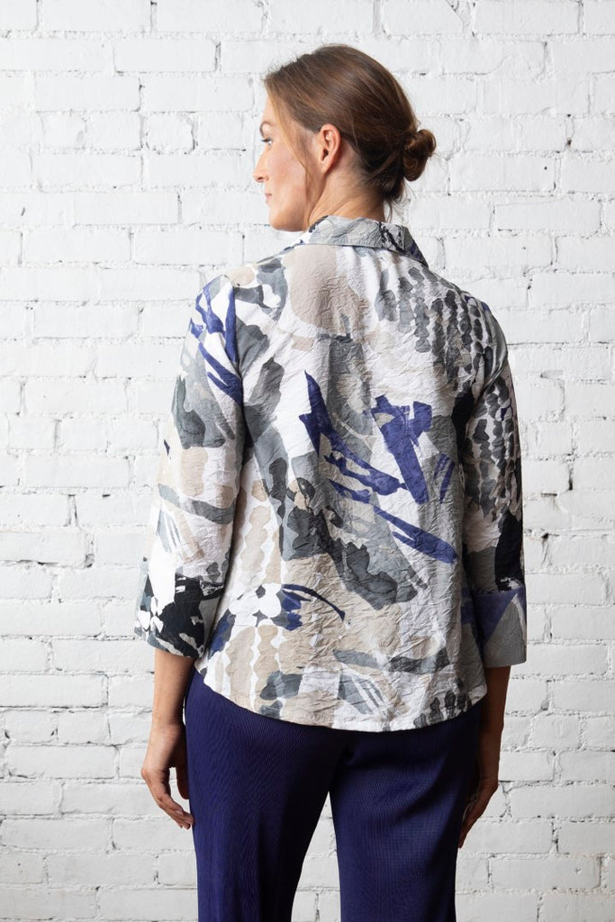 Olivia By Habitat Abstract Shirt Jacket