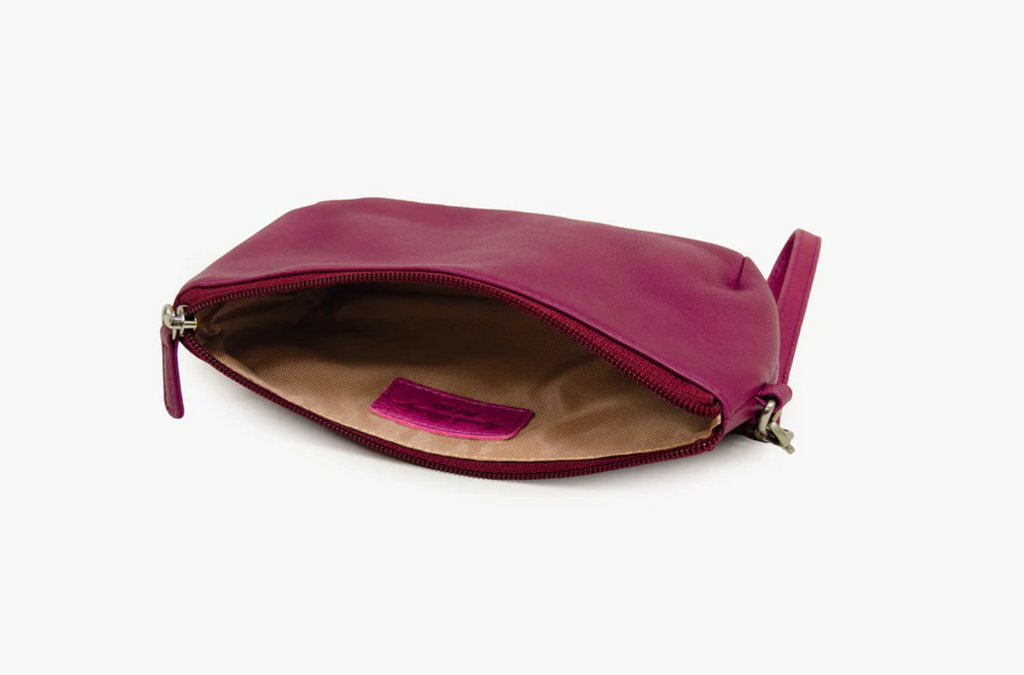 Osgoode Marley Small Wristlet Pouch w/ RFID Open