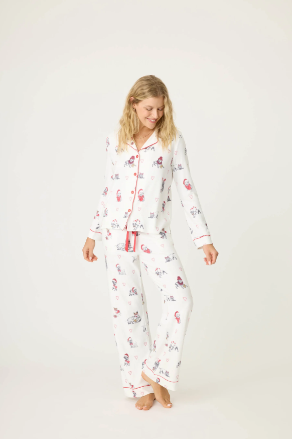 PJ Salvage Candy Cane Lane PJ Set