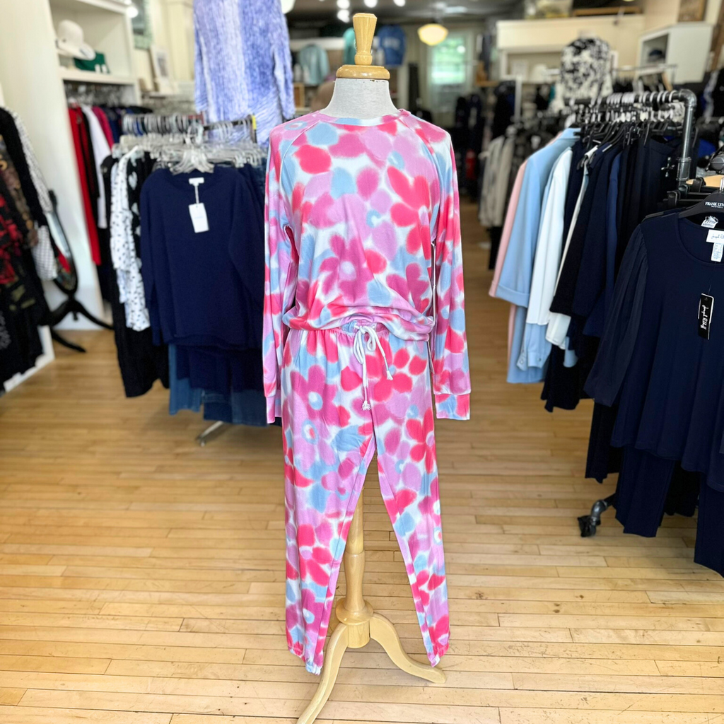 PJ Salvage Floral Jogger PJ Set