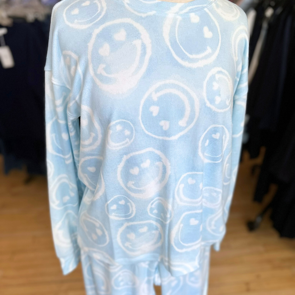 PJ Salvage Smiley PJ Set