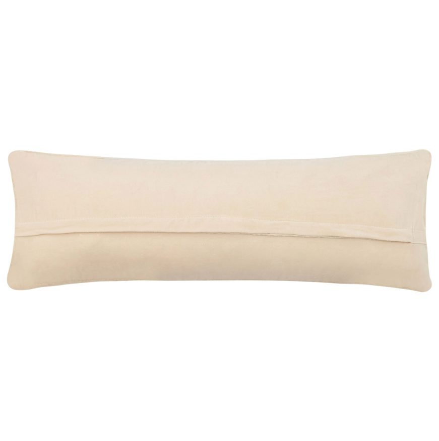 Back of Peking Handicraft coastal hook pillow from Daisy Trading Co.