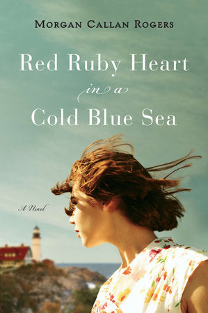 Red Ruby Heart in a Cold Blue Sea - By Morgan Callan Rogers