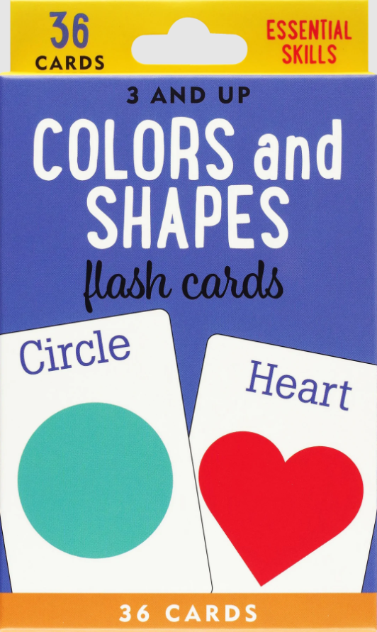 Peter Pauper Press Colors and Shapes Flash Cards