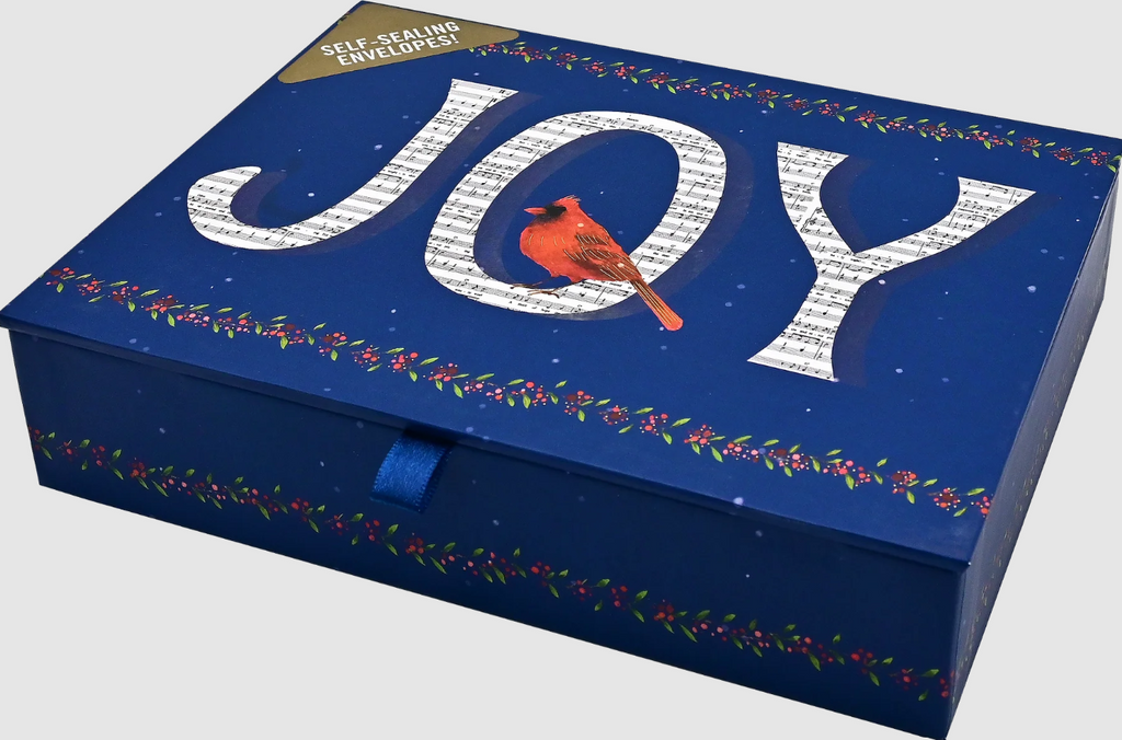 Peter Pauper Press Joyful Cardinal Deluxe Boxed Holiday Cards