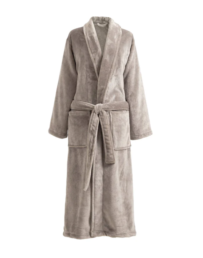 Sheepy Fleece 2.0 Robe Pebble