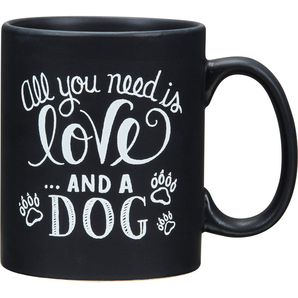 Primitives By Kathy All You Need Is Love And A Dog Mug