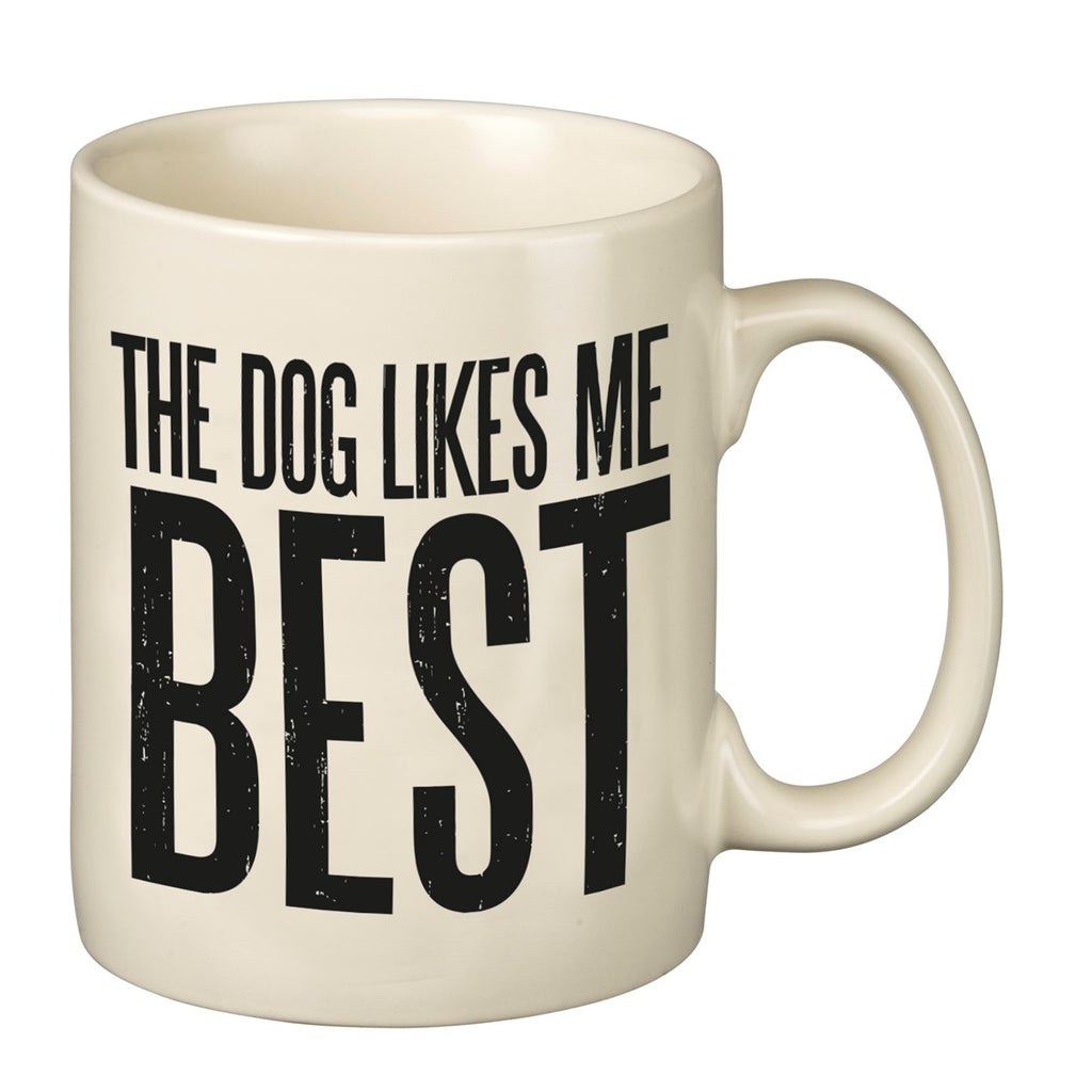 Primitives By Kathy Dog Likes Me Best Mug